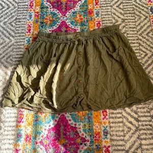 Forever 21 Mini Skirt with Buttons
